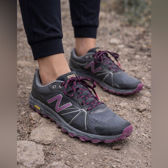 New Balance Shoes - New Balance WT1010v2 Trail Running Shoes Women’s 7.5 Gray Pink Vibram